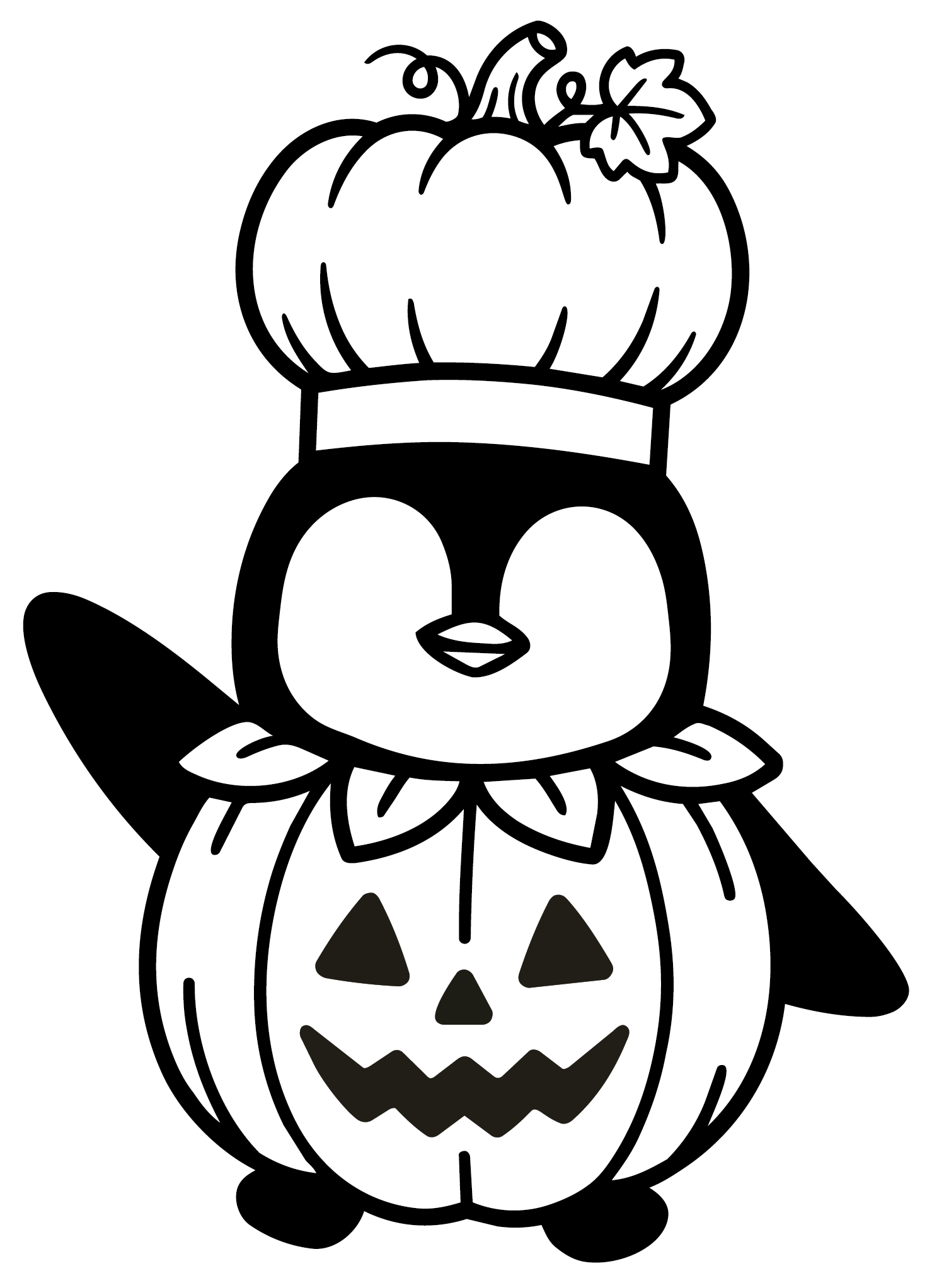 Pingüino de Vakale saludando